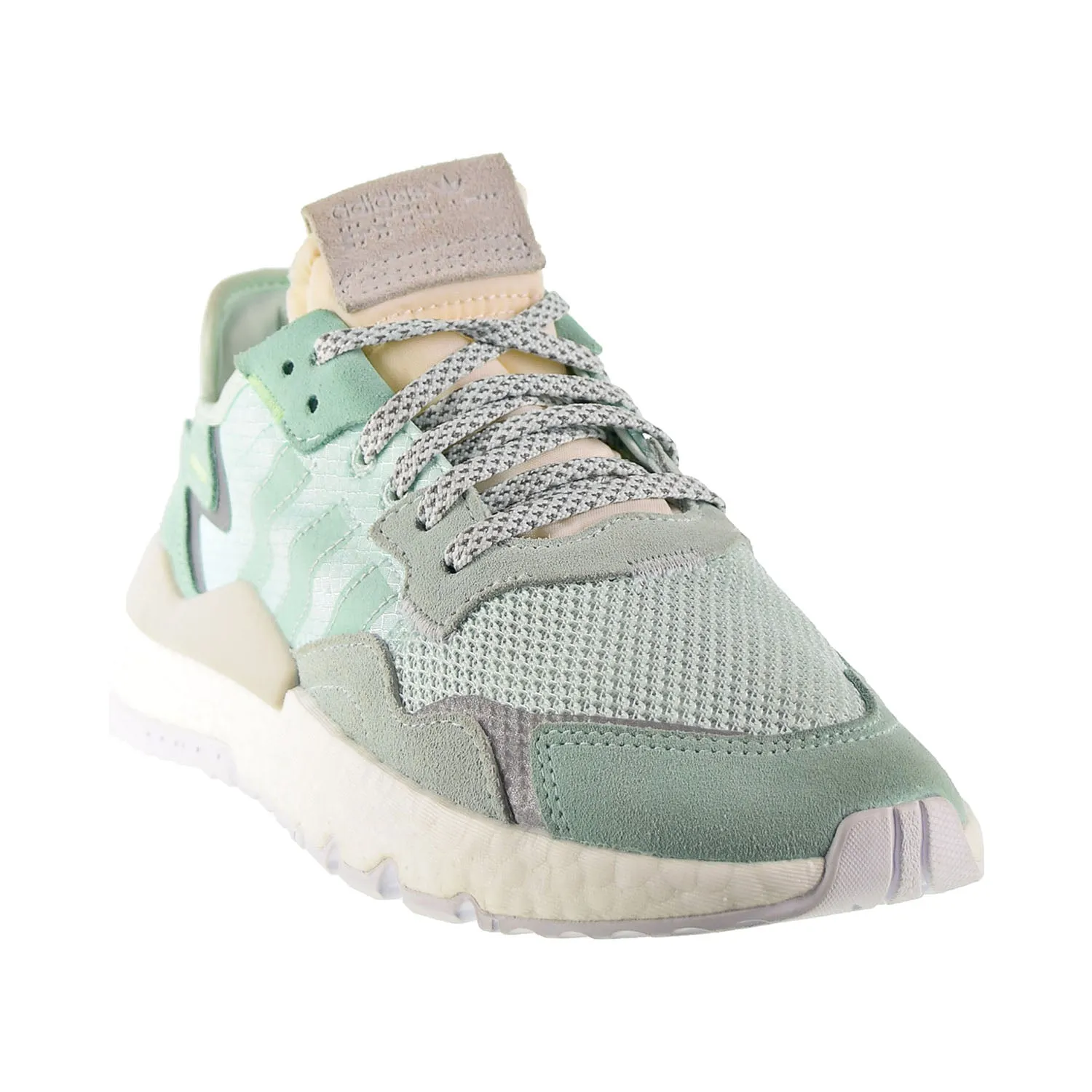 Adidas Nite Jogger Women's Shoes Ice Mint-Clear Mint-Raw White