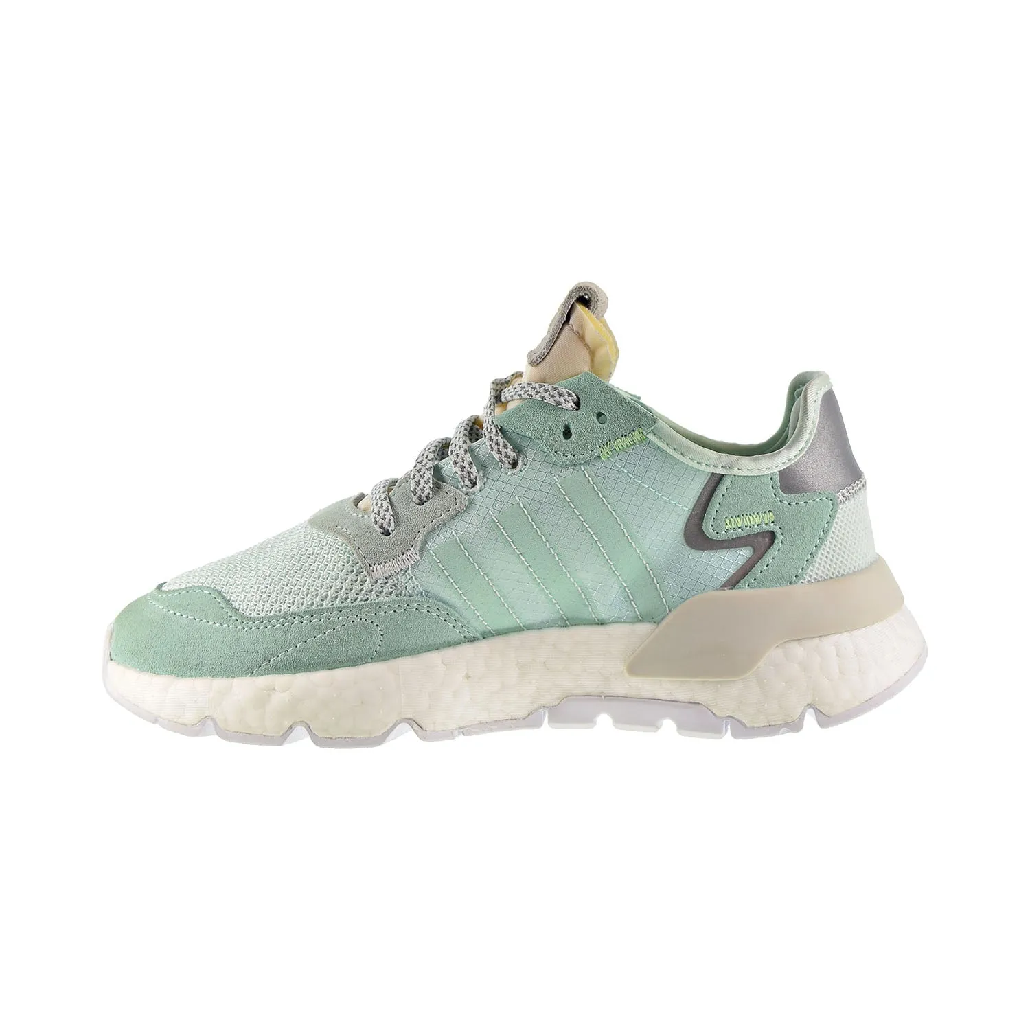Adidas Nite Jogger Women's Shoes Ice Mint-Clear Mint-Raw White