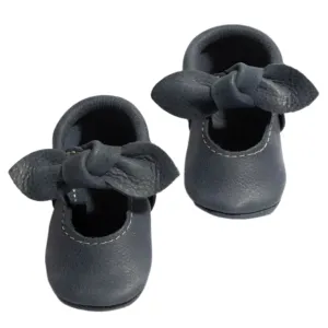 Alta Knotted Bow Baby Shoe