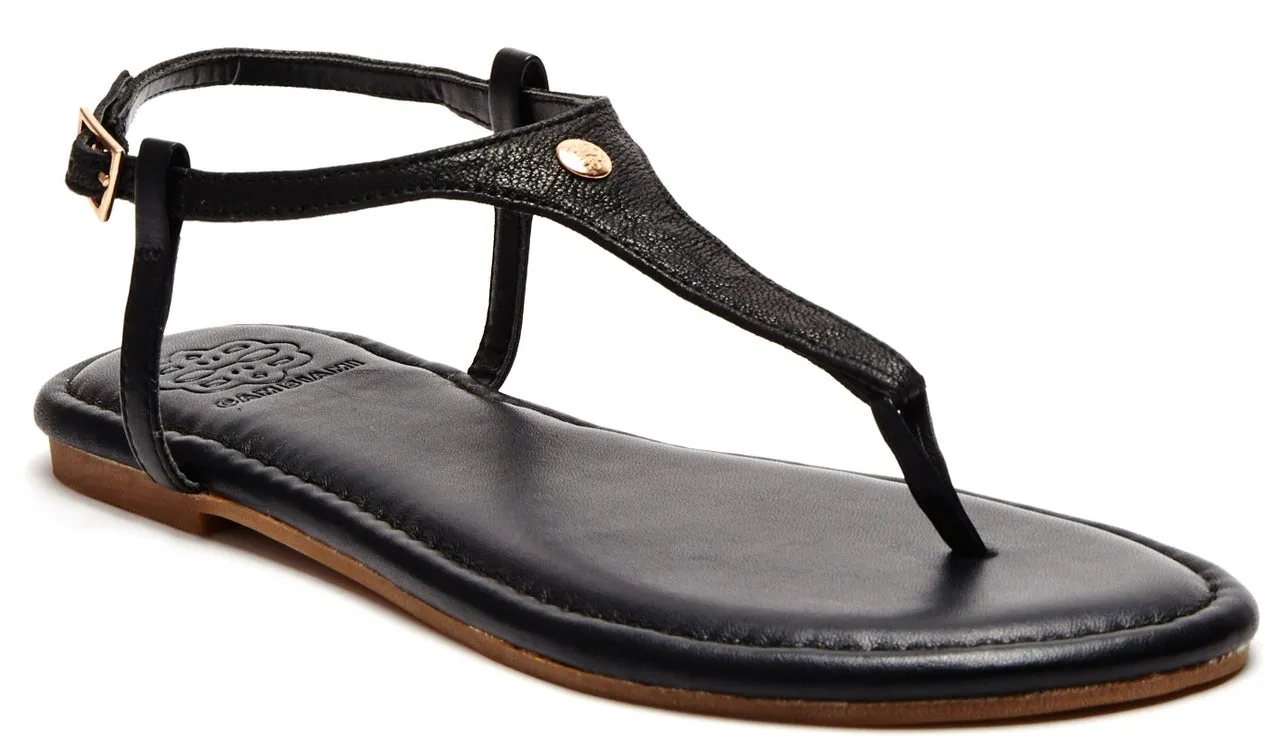 Black Genuine Leather