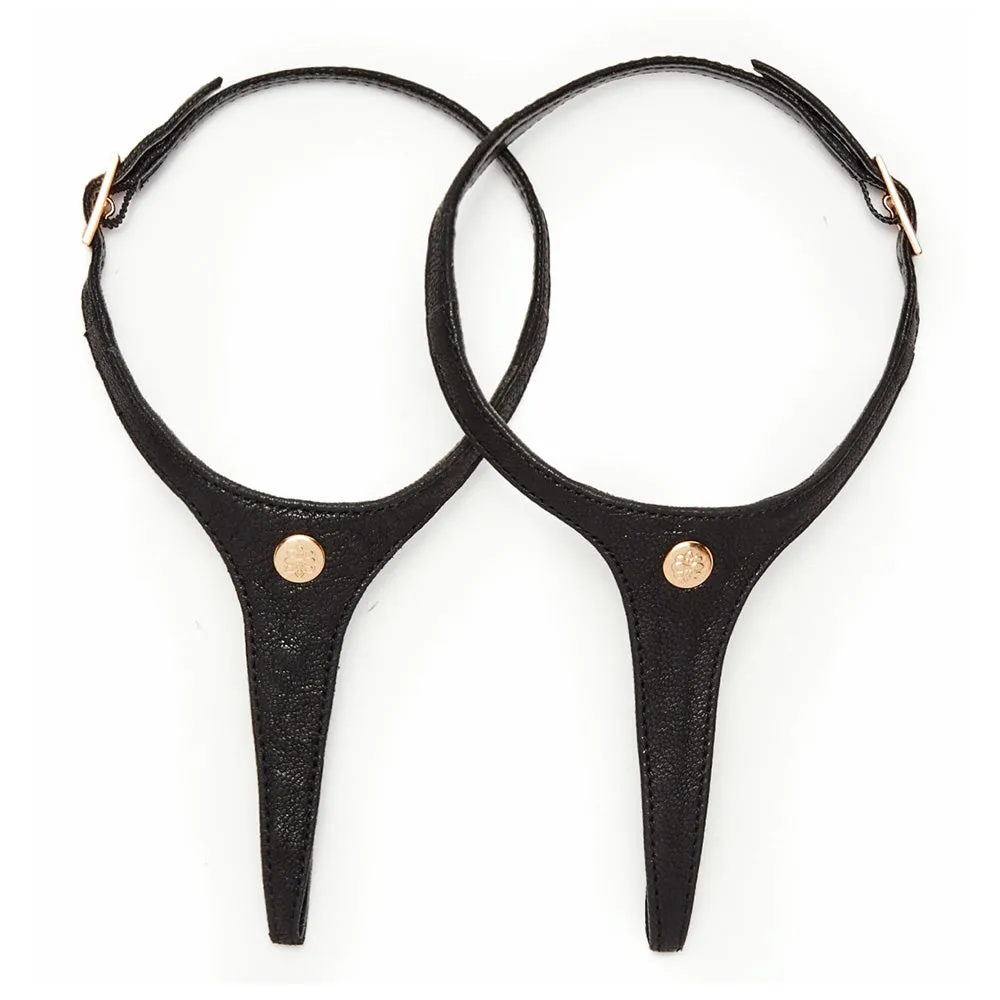 Black Genuine Leather