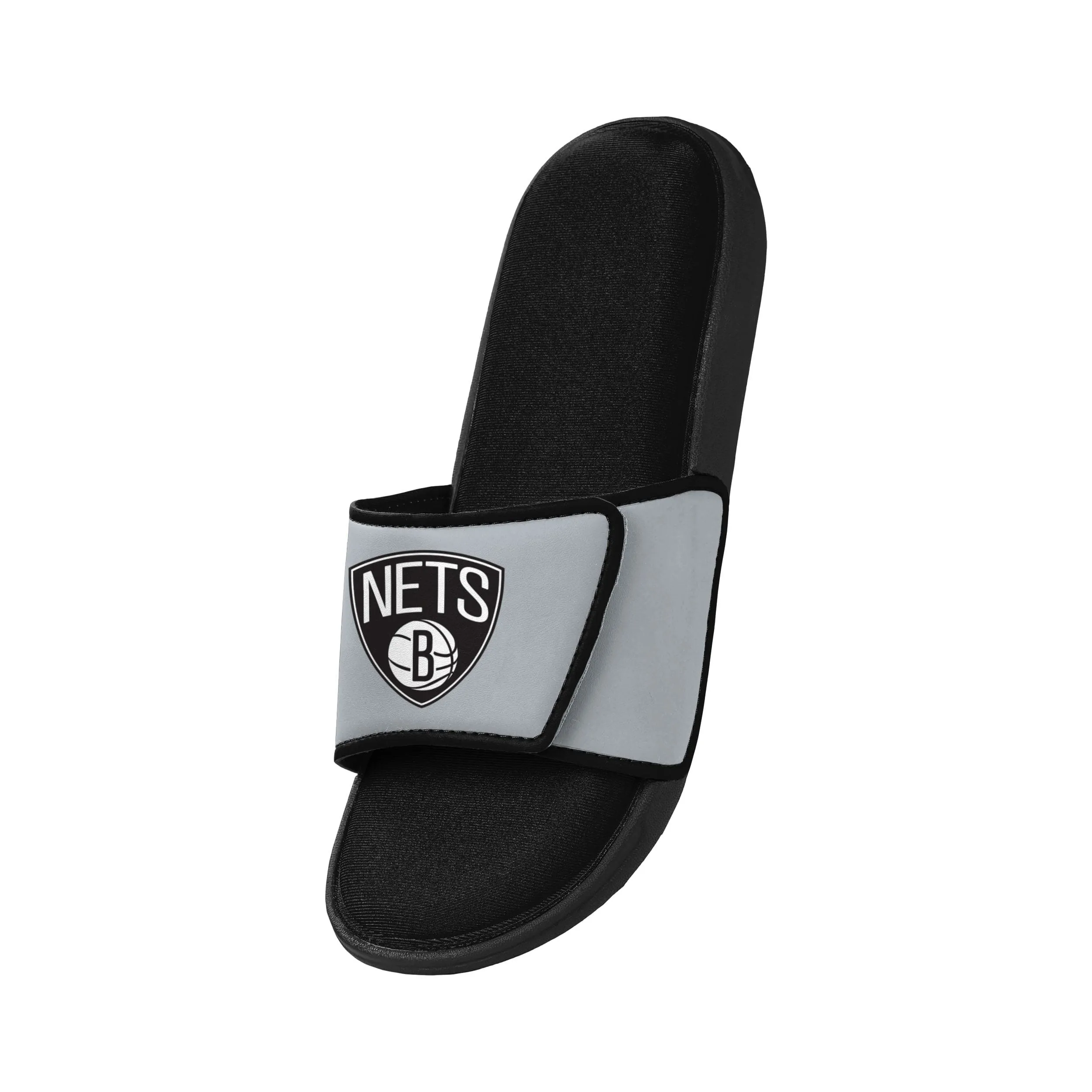 Brooklyn Nets NBA Mens Foam Sport Slide Sandals