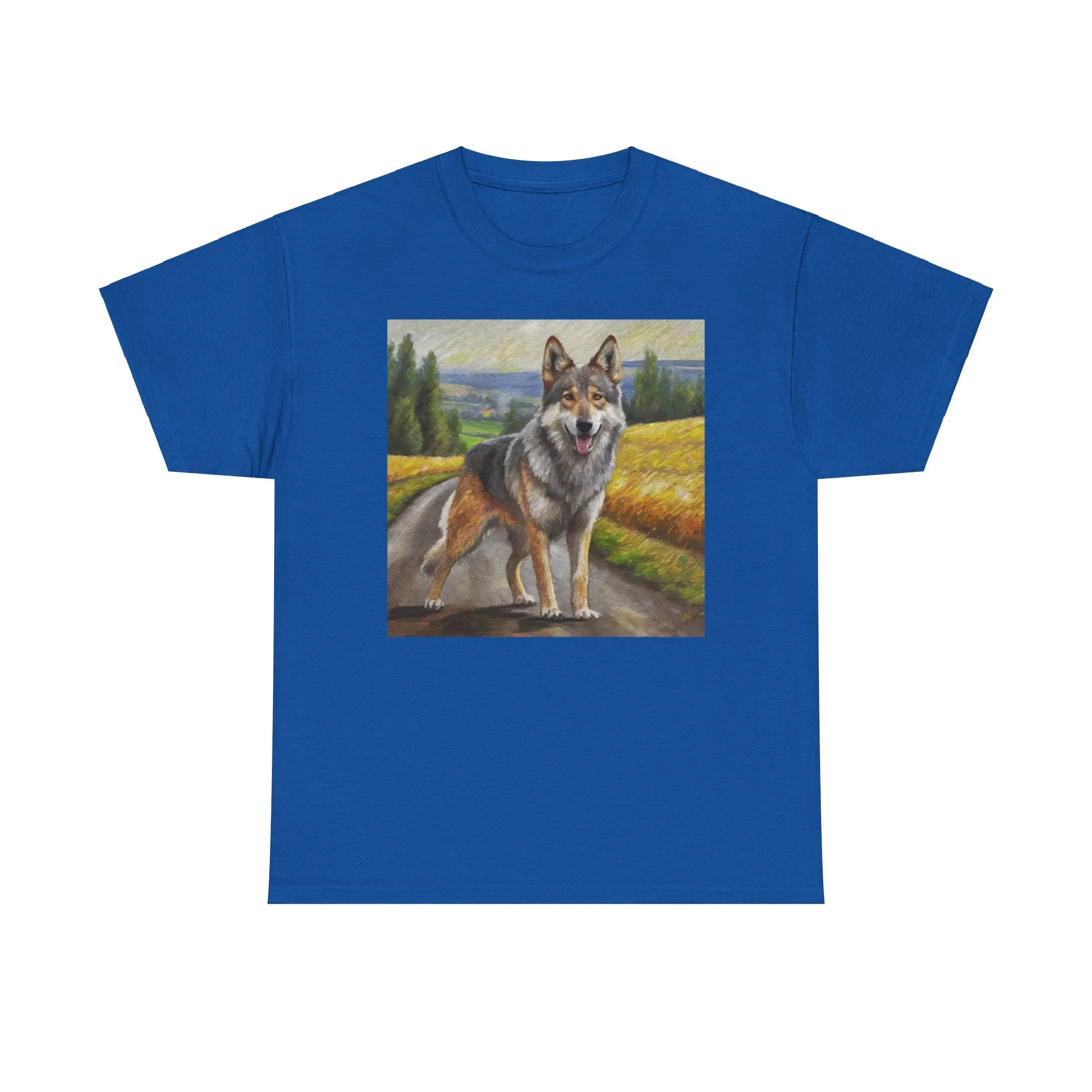 Czechoslovakian Vlciak 'Wolfdog'  Heavy Cotton Tee