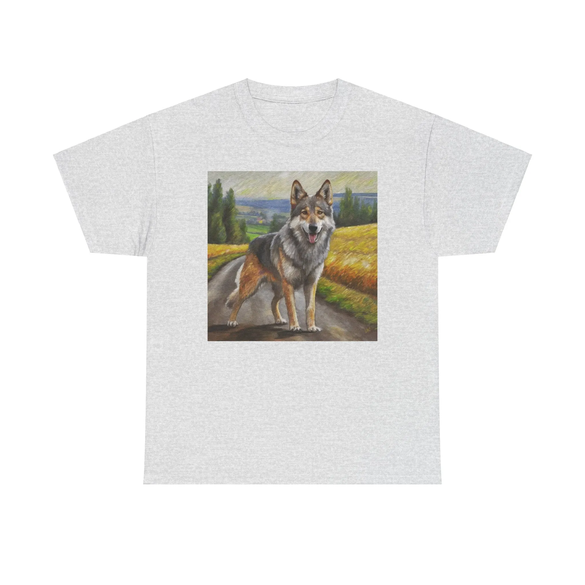 Czechoslovakian Vlciak 'Wolfdog'  Heavy Cotton Tee