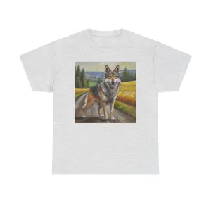 Czechoslovakian Vlciak 'Wolfdog'  Heavy Cotton Tee