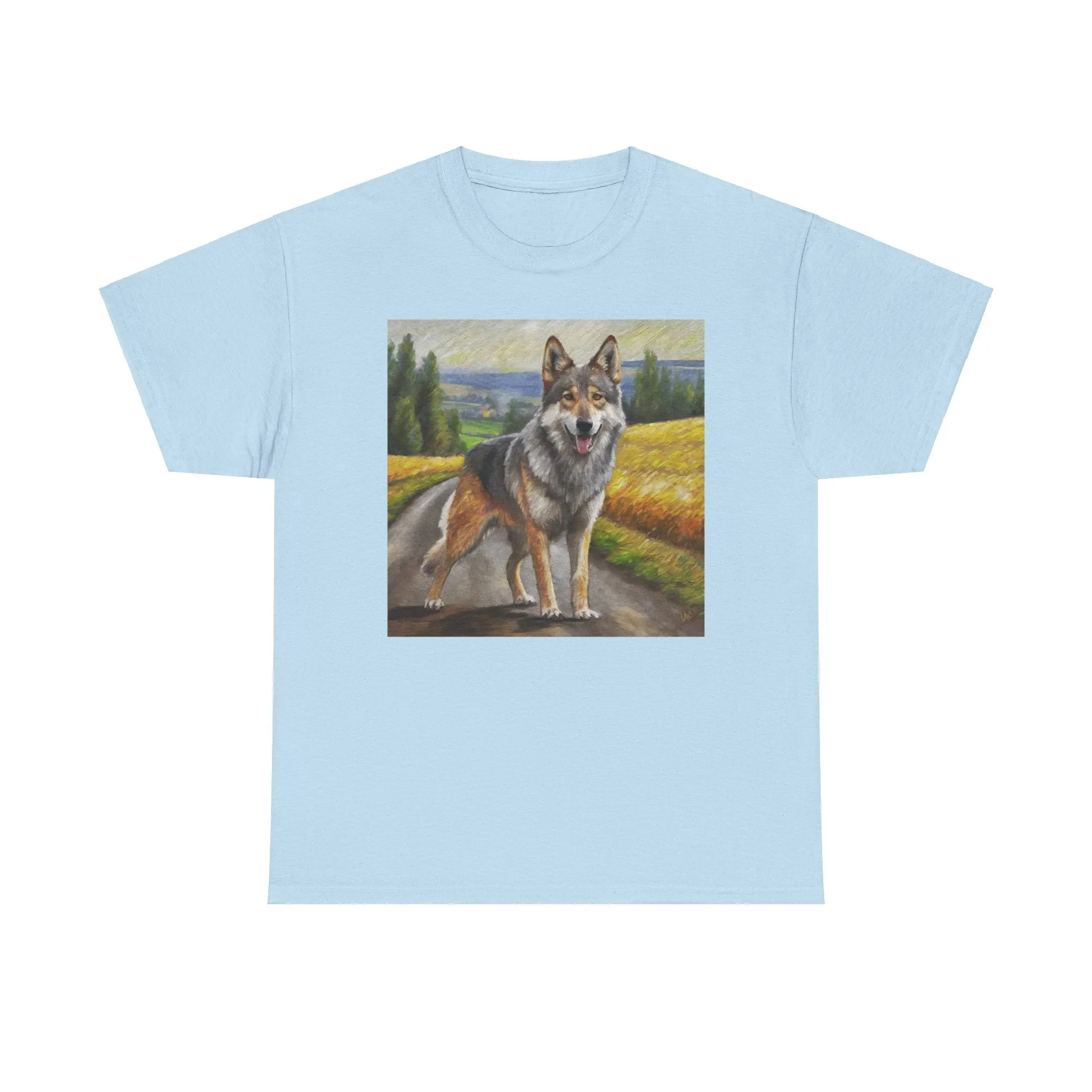Czechoslovakian Vlciak 'Wolfdog'  Heavy Cotton Tee