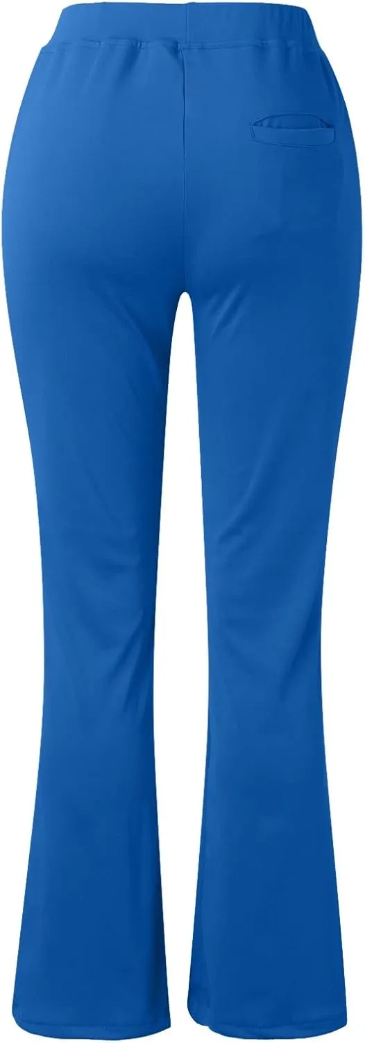 Dress Pants Women Business Casual Work Pants Ladies High Waist Stretchy Trousers