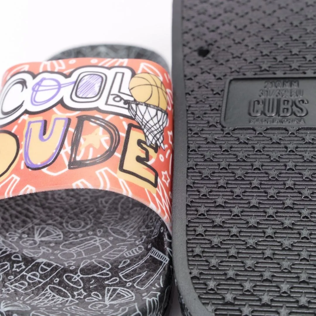 Due Basketball Black Slides