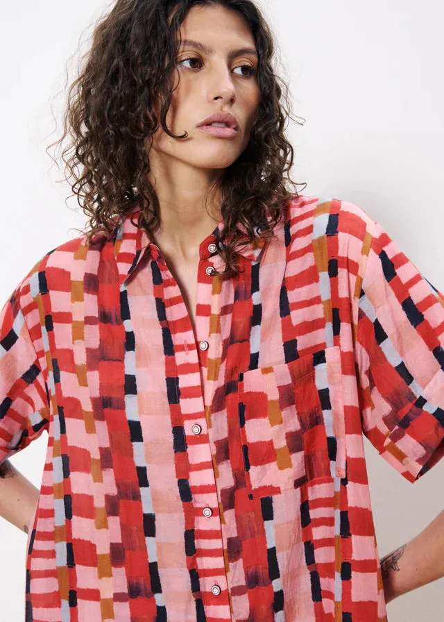 EDINA SPATULE MIDI DRESS