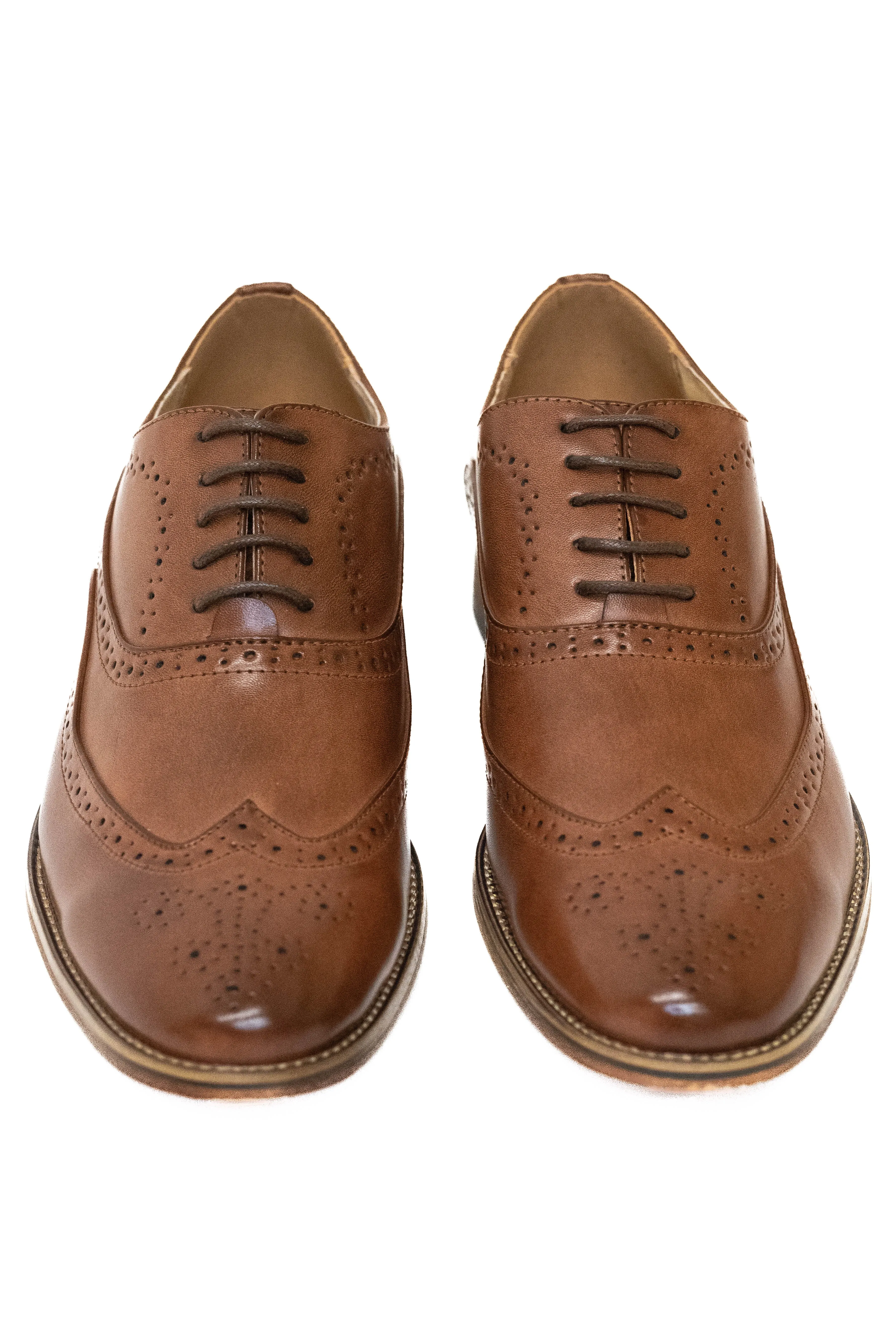 Goor Mid Brown Brogues