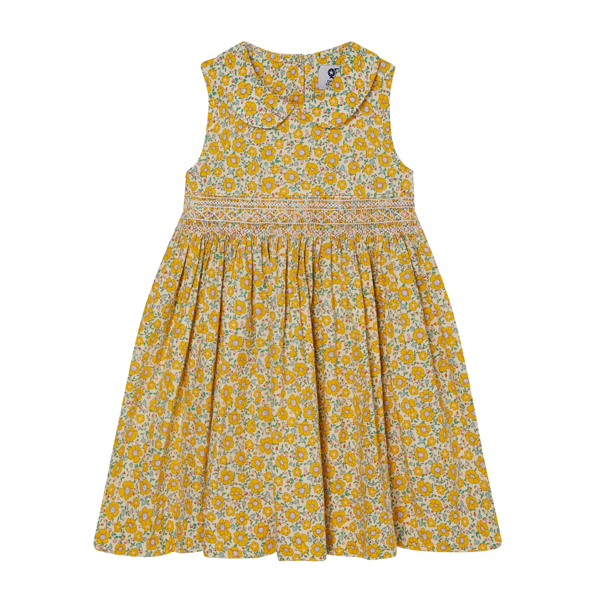 Hand-Smocked Girls Dress - Minnie