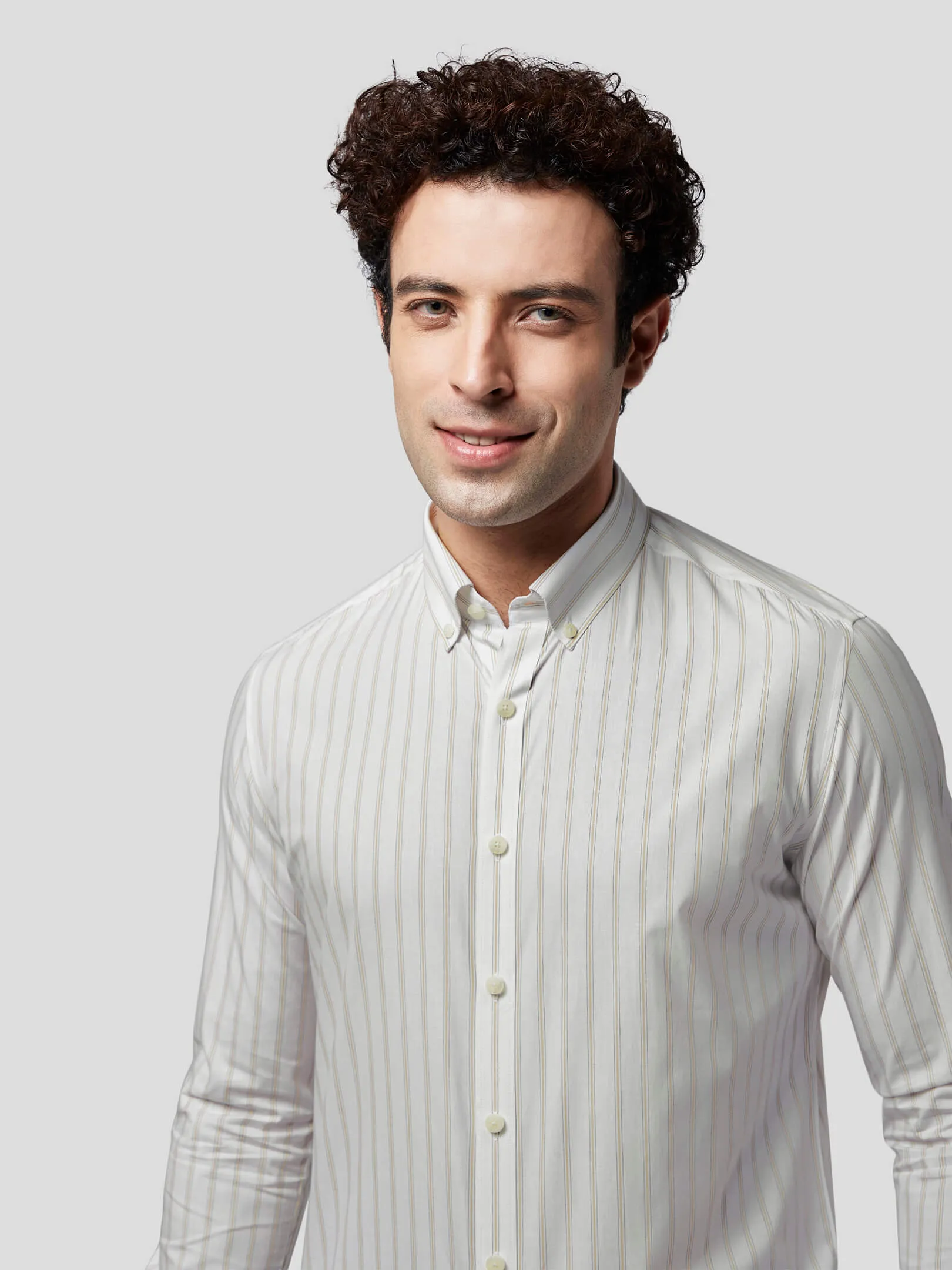Insignia Stripped Cotton Shirt