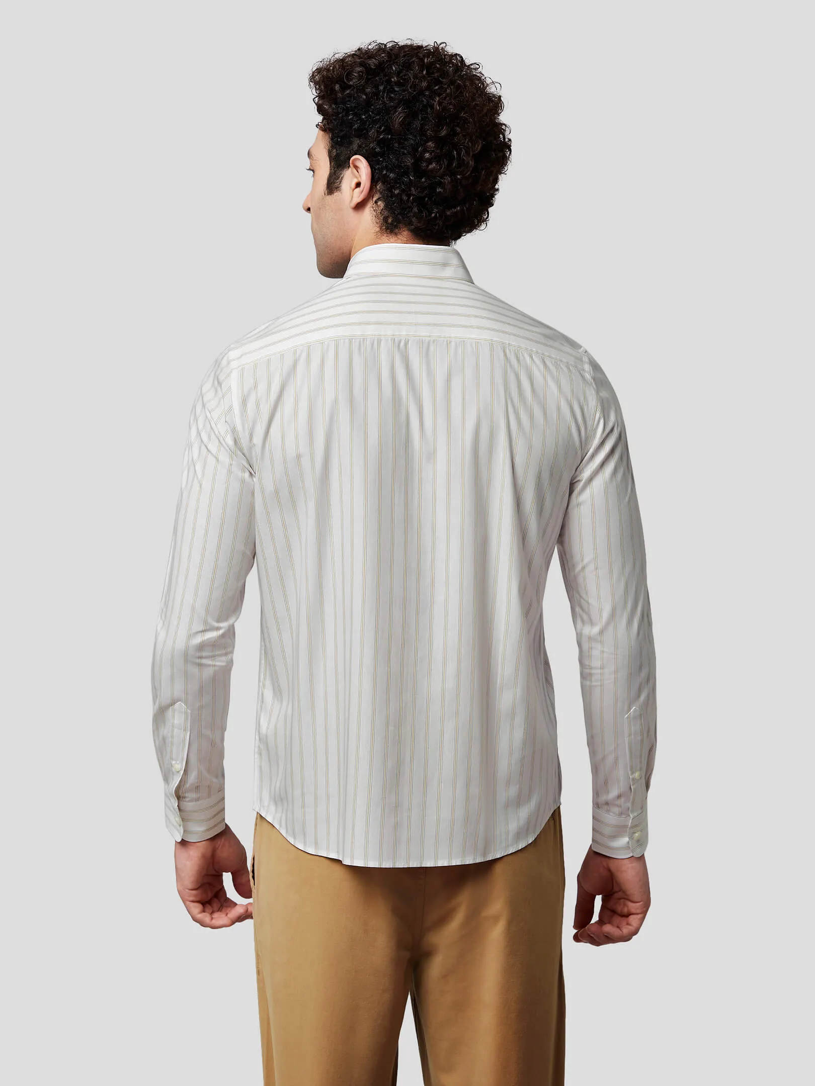 Insignia Stripped Cotton Shirt
