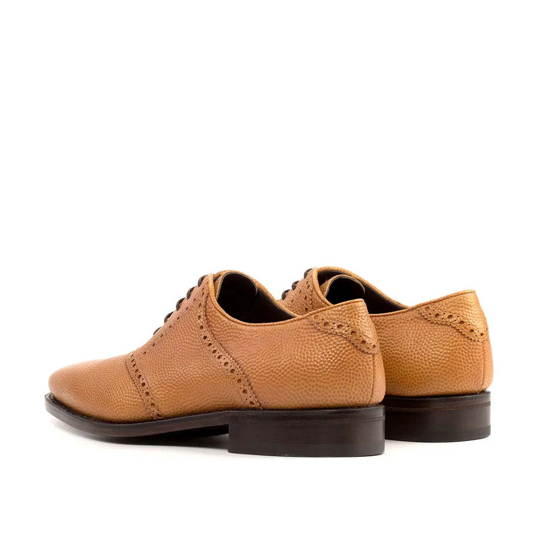 LaMilago Shoe Saddle PebbleGrain Cognac