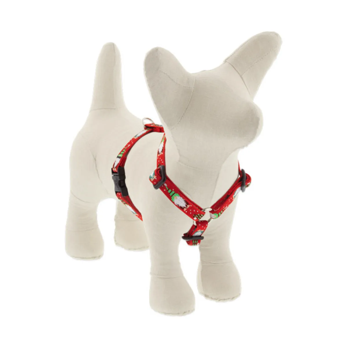 Lupine MicroBatch Roman Dog Harness 1/2" Wide 9"-14" Girth Size Gnomes