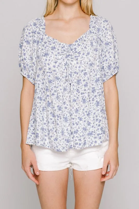 Meadow Breeze Floral Blouse