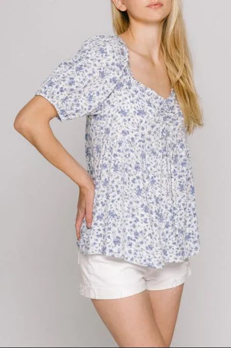 Meadow Breeze Floral Blouse