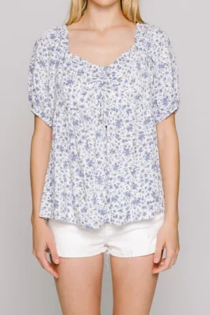 Meadow Breeze Floral Blouse