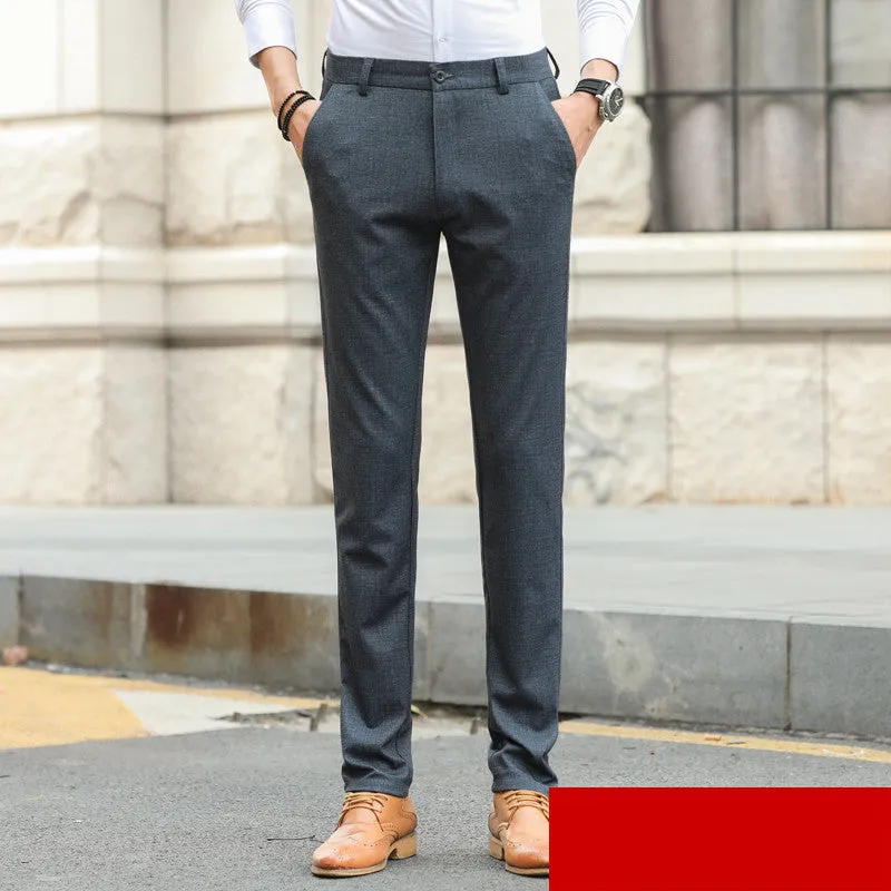 Men's Business Casual Suit Pants Stretch