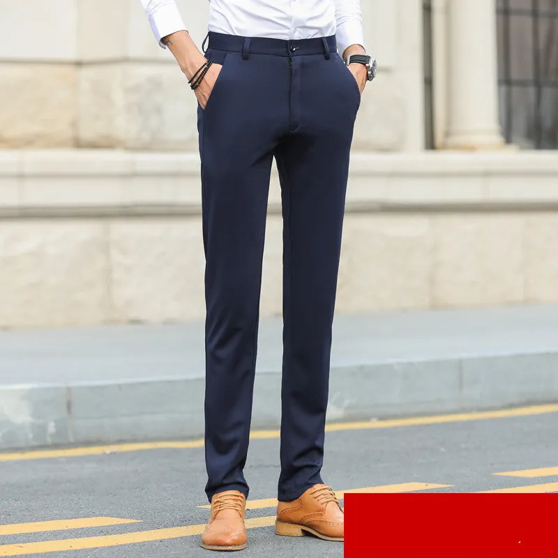 Men's Business Casual Suit Pants Stretch