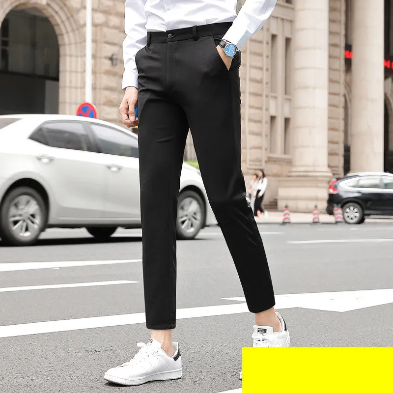 Men's Business Casual Suit Pants Stretch