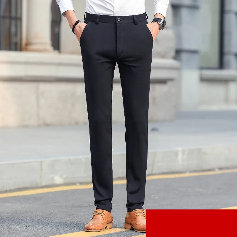 Men's Business Casual Suit Pants Stretch