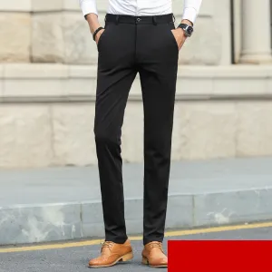 Men's Business Casual Suit Pants Stretch