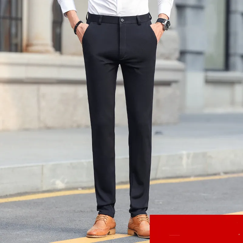 Men's Business Casual Suit Pants Stretch