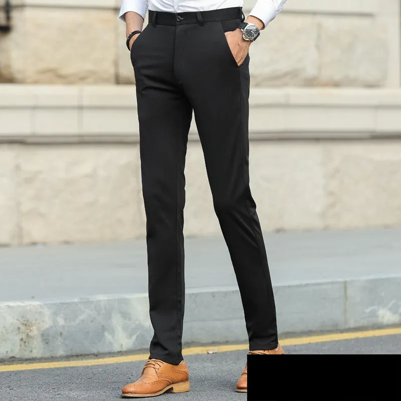 Men's Business Casual Suit Pants Stretch