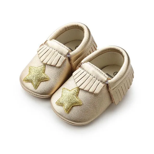 New Baby Moccasins Infant/Toddler Shoes