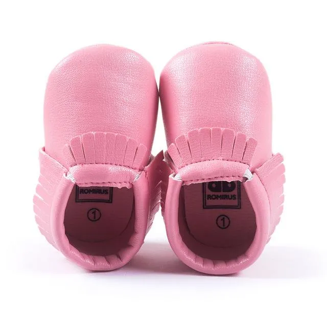 New Baby Moccasins Infant/Toddler Shoes