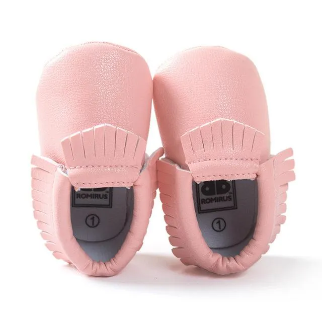 New Baby Moccasins Infant/Toddler Shoes