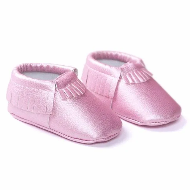 New Baby Moccasins Infant/Toddler Shoes
