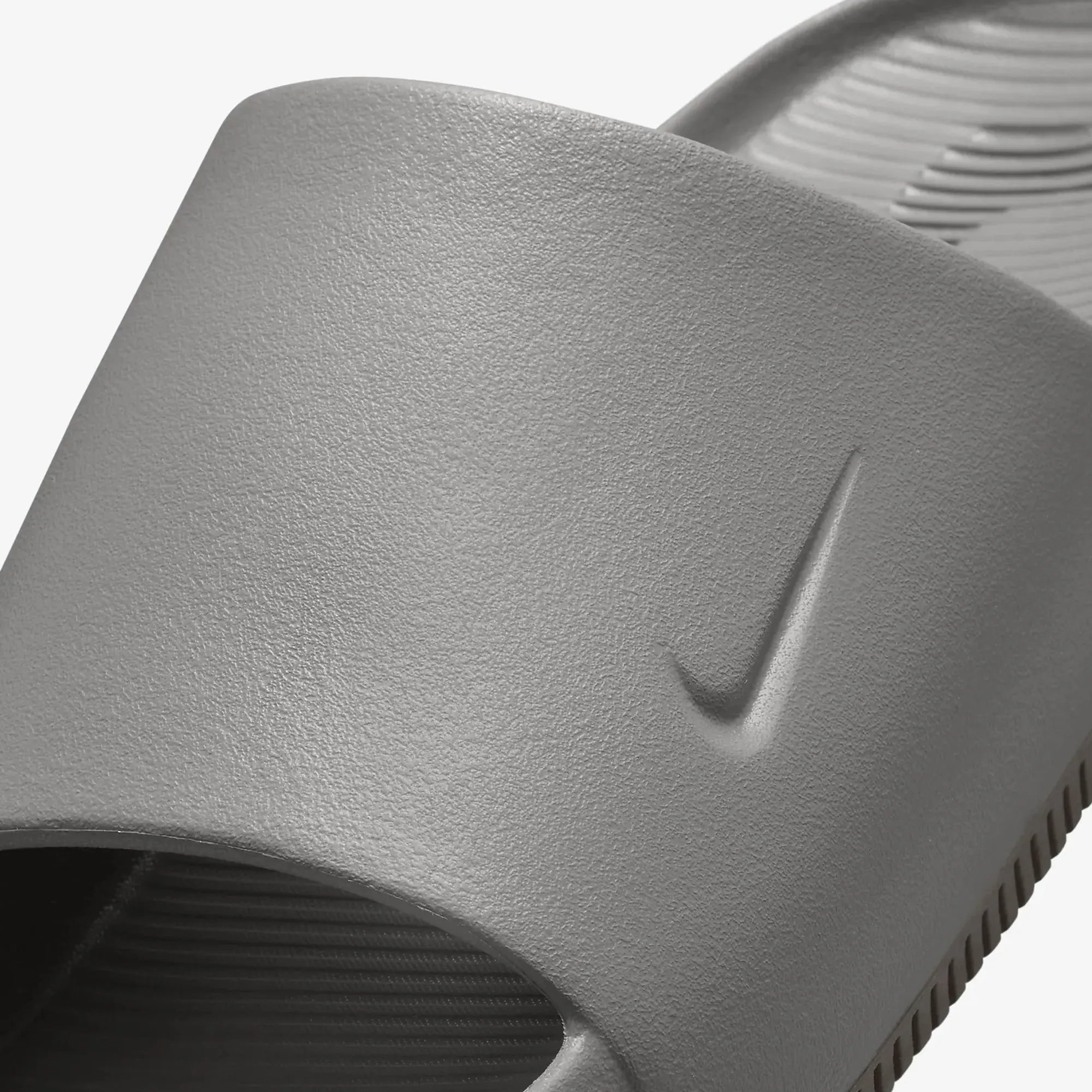 NIKE | CALM SLIDES { FLAT PEWTER/FLAT PEWTER
