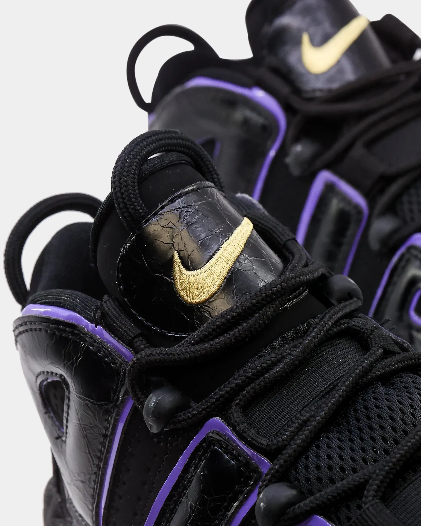 Nike Kid's Air More Uptempo (GS) Black/Action Grape