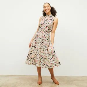 Oona Dress - Airy Cotton :: Rhythm Print