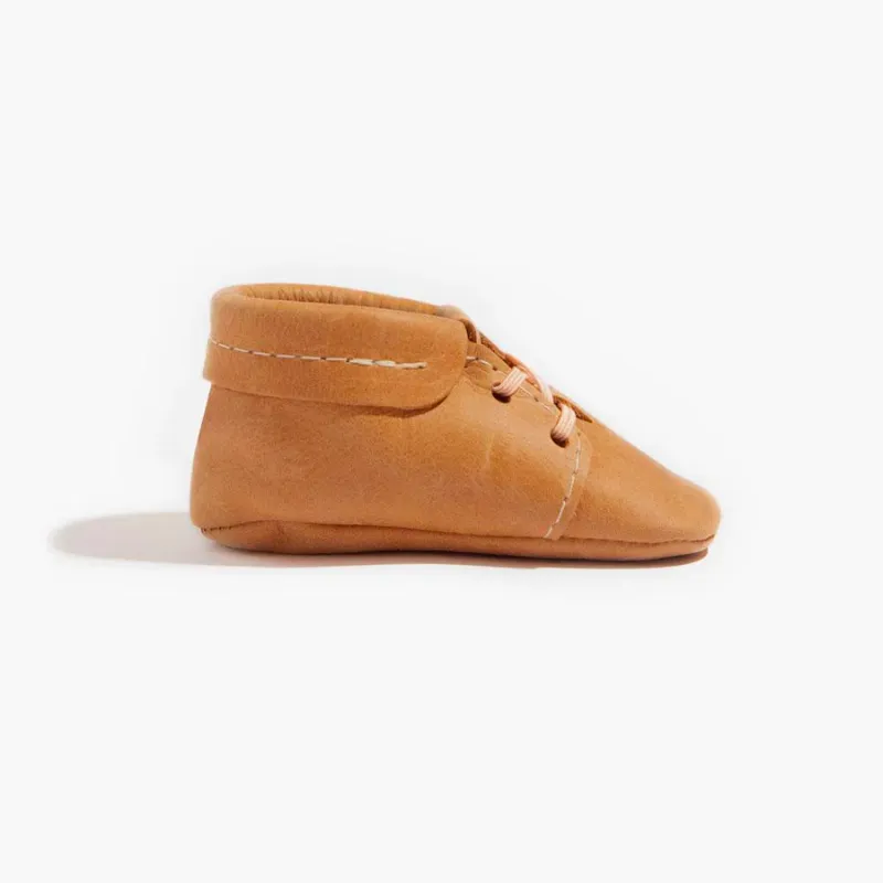 Oxford Baby Shoes Soft Sole - Cedar