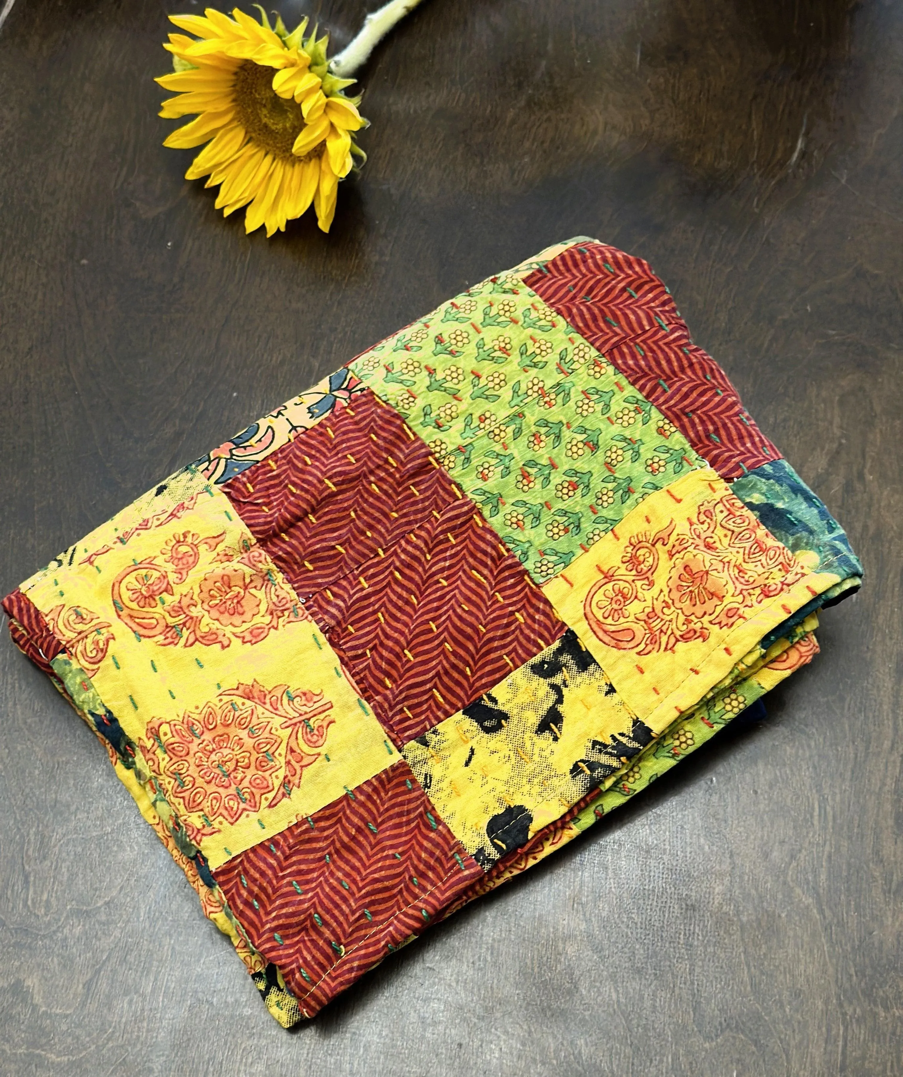 Patchwork Summer Cotton Shorts