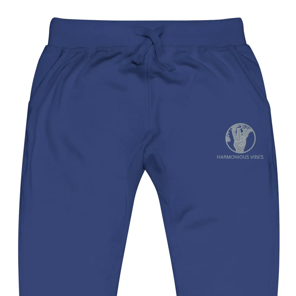 "HARMONIOUS VIBES"  fleece sweatpants for Men & Women
