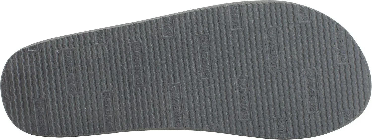 Rainbow Sandals Men's Single Layer Soft Top 1" EVA Rubber Filled Nylon Strap