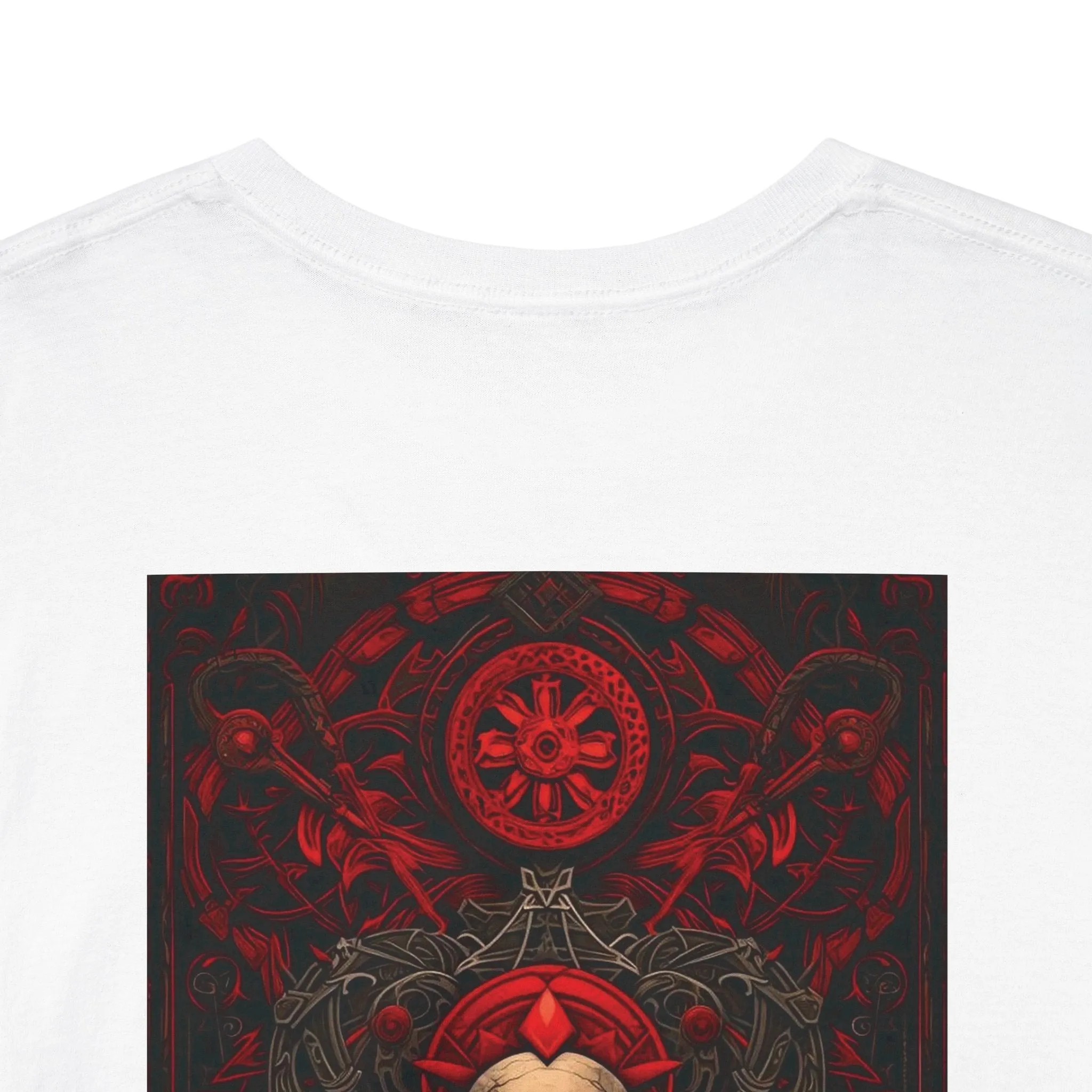 Red Gate Lock Unisex Heavy Cotton Tee