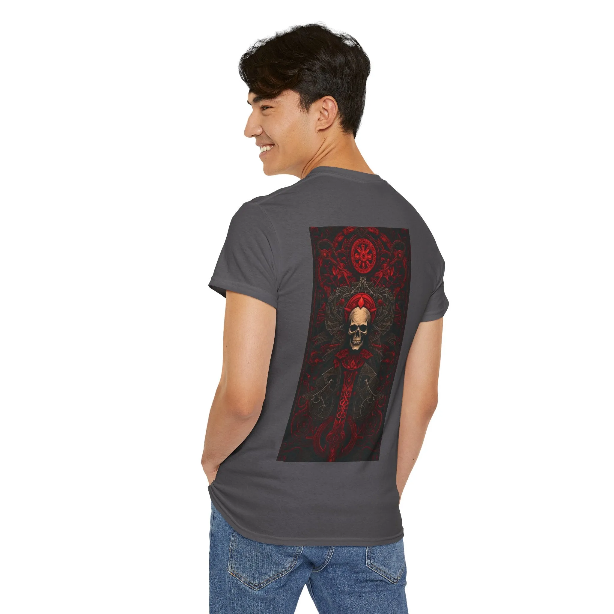 Red Gate Lock Unisex Heavy Cotton Tee