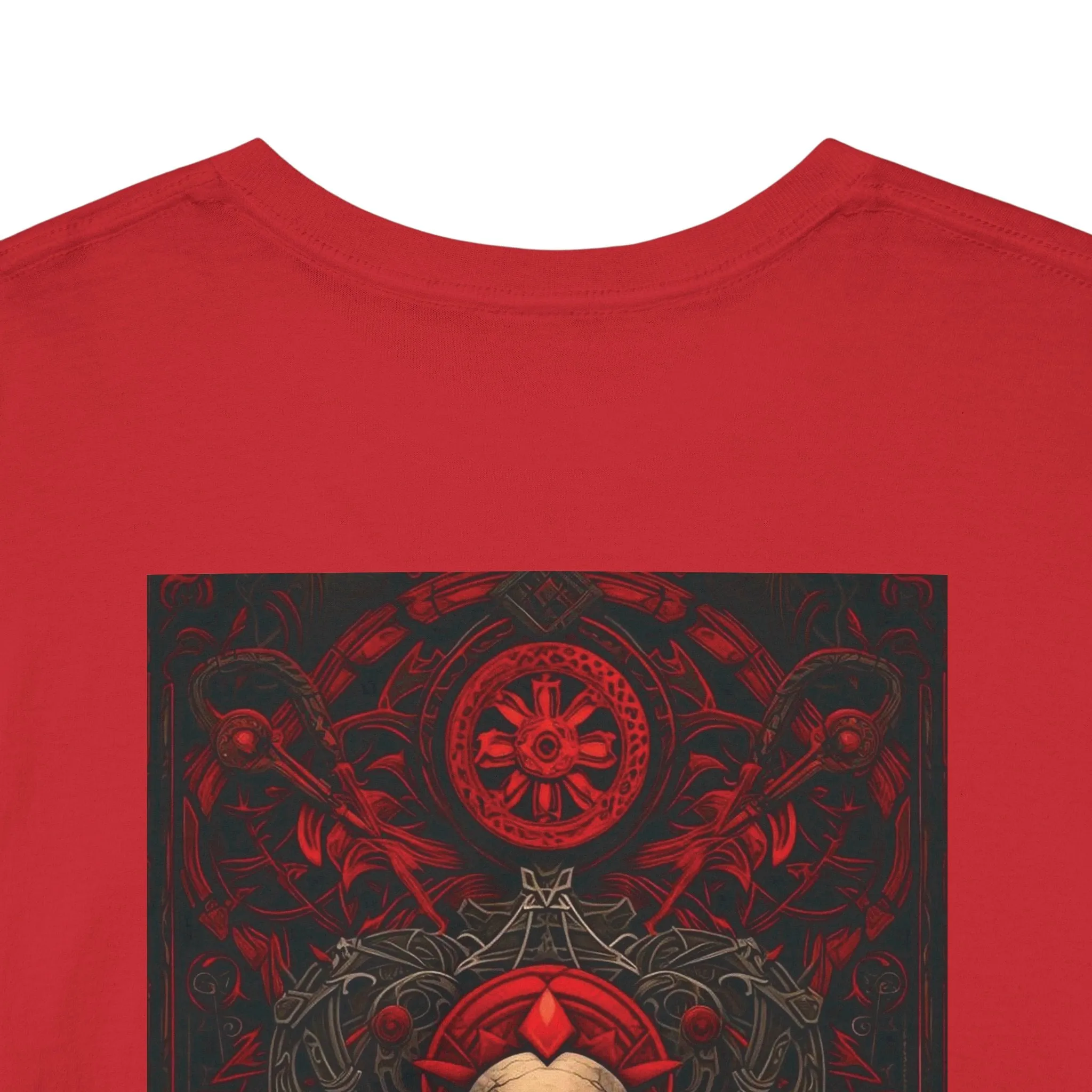 Red Gate Lock Unisex Heavy Cotton Tee