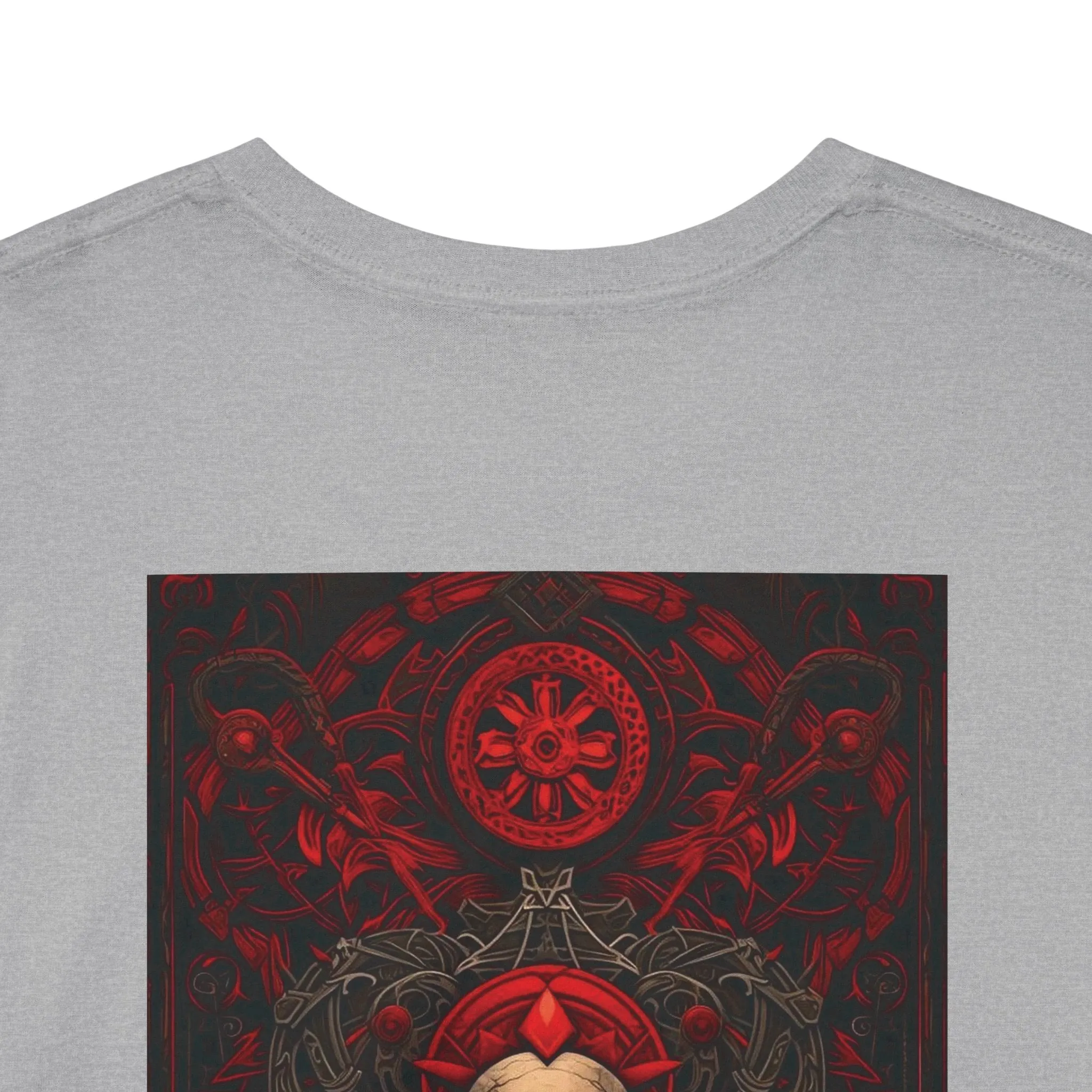 Red Gate Lock Unisex Heavy Cotton Tee