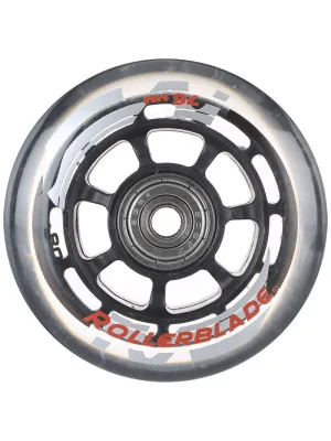 Rollerblade Wheels with SG5 Bearings 76mm 80A 8pk