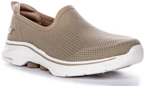 Skechers Go Walk 7 Ivy In Taupe For Women