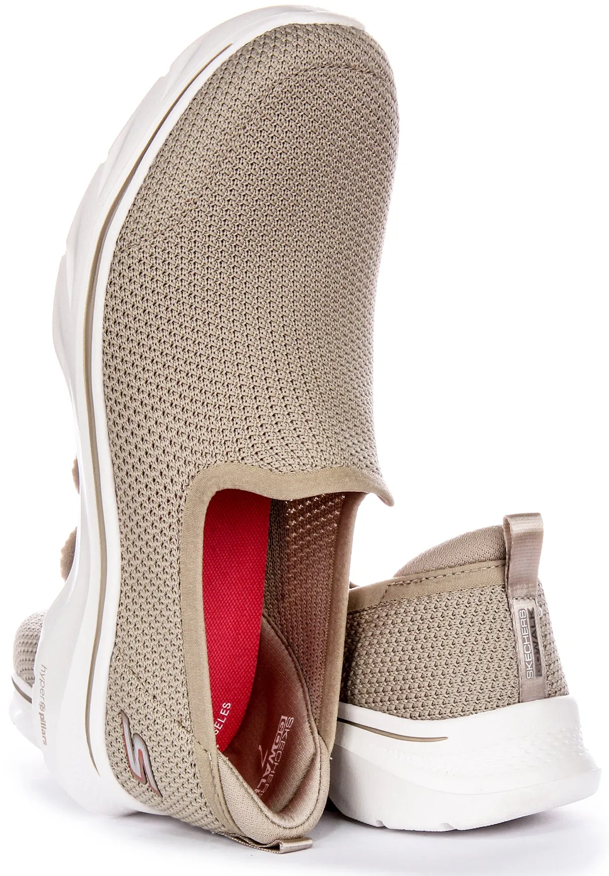 Skechers Go Walk 7 Ivy In Taupe For Women
