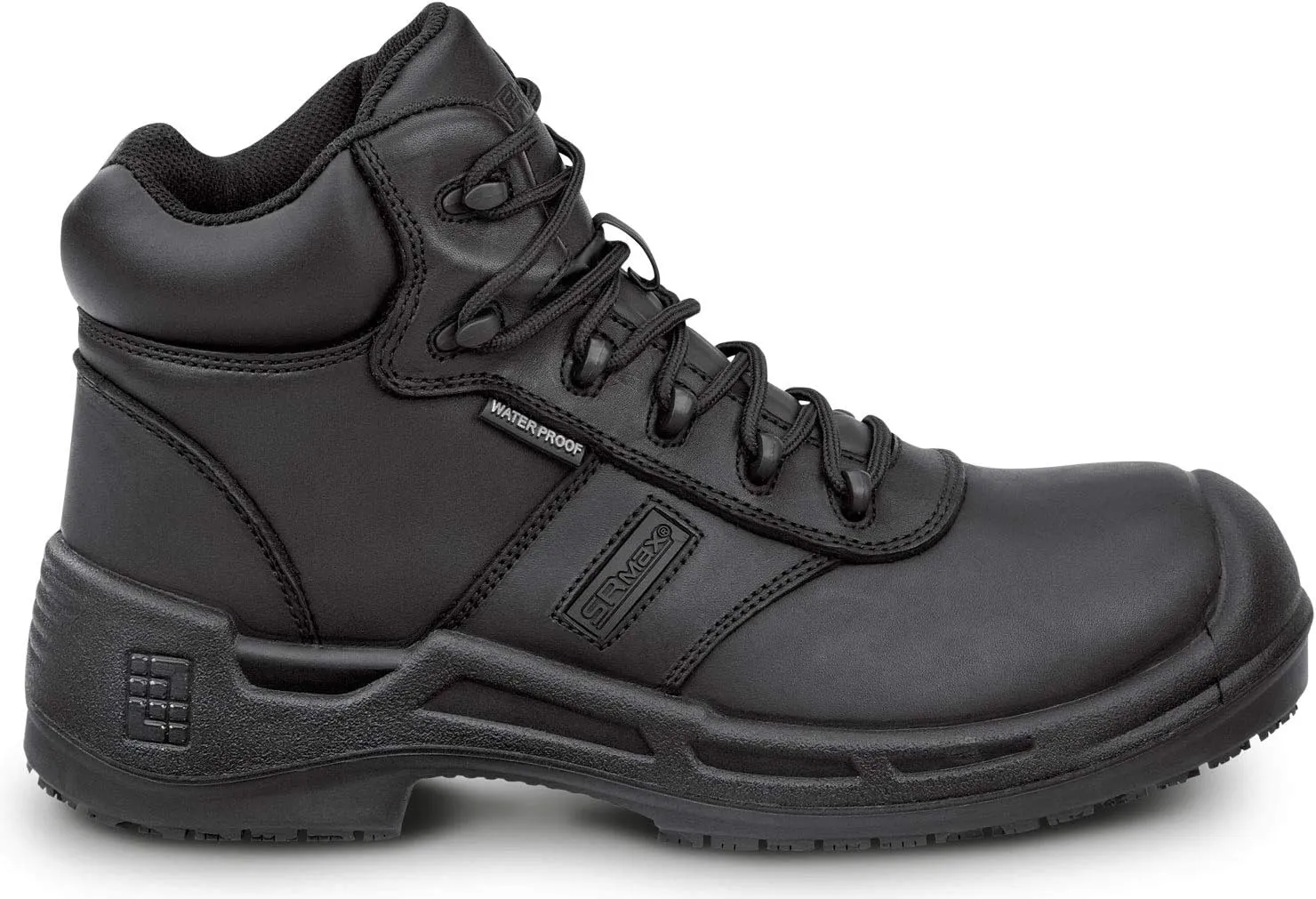 SR Max Cascade, Men's, Black, Soft Toe, Waterproof, Slip Resistant 6 Inch Work Boot
