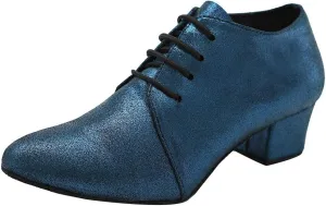 SWDZM Women Latin Dance Shoes Closed Toe Lace-up Ballroom Salsa Tango Teacher Practice Performance Dance Shoes,Model-KU-JT