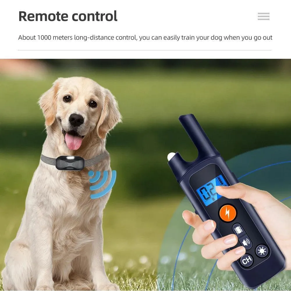 Waterproof Dog Training Collar: Advanced Control & Long Range